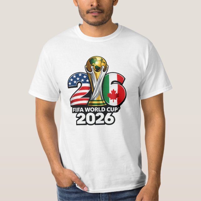 Elegant FIFA World Cup 2026 T-Shirt (Front)