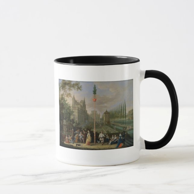 Elegant figures mug (Right)