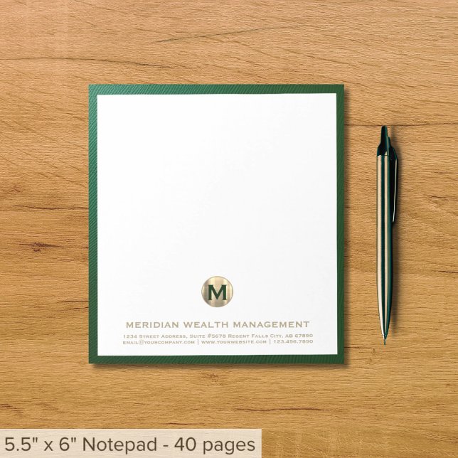 Elegant Financial Notepad (Creator Uploaded)