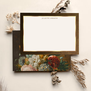 Elegant Fine Art Floral Still Life  Card