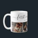Elegant First Mother's Day Custom Photo Collage Coffee Mug<br><div class="desc">Sip in the sweet serenity of motherhood with the 'Elegant First Mother's Day Custom Photo Collage' mug. Every morning brew becomes a reminder of the first whispers and smiles shared with a new baby. It's not just a mug; it's a vessel of memories for a new mum, a first time...</div>