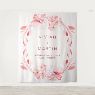 Elegant Flawless Sakura Blossom Wedding  Tapestry