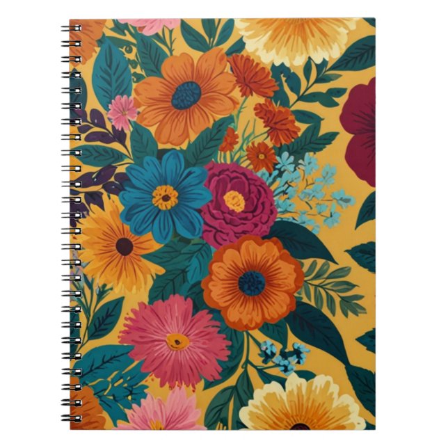 Elegant Floral 2025 Notebook (Front)
