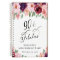 Elegant Floral 90th Birthday Party Guest Book