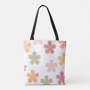 Elegant Floral Aesthetic Jumbo Tote Bag