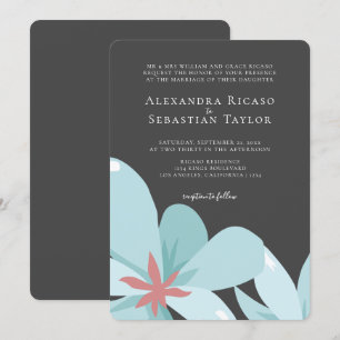 Elegant Floral Ampersand Collection Wedding