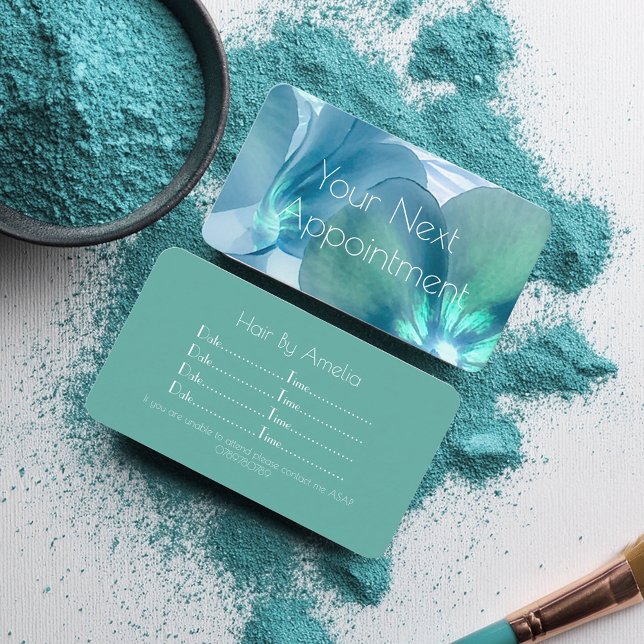 Elegant Floral Appointment Card (Creator Uploaded)