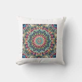 "Elegant Floral Art" Cushion