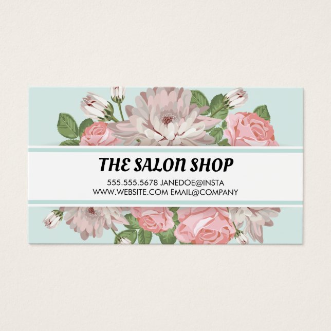 Elegant Floral Background (Front)