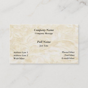 Elegant Floral Background Business Card Template