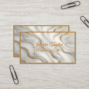 Elegant Floral Beauty Cosmetic Professional Business Card