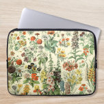 Elegant Floral Botanical Flowers Laptop Sleeve<br><div class="desc">Floral Botanical Flower Pattern Laptop Sleeve,  Feature cottagecore aesthetic flowers.</div>