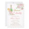 Elegant Floral Bridal Brunch and Bubbly Invitation