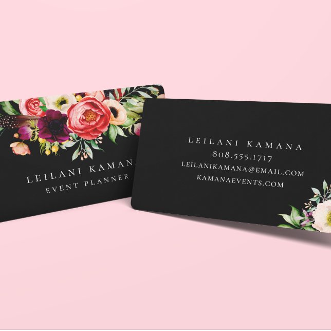 Elegant Floral Business Card (Creator Uploaded)