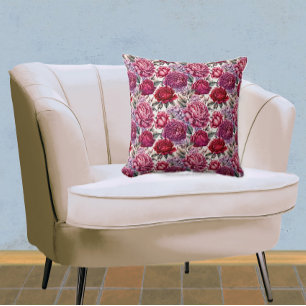 Elegant Floral Cushion