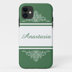 Elegant floral design iPhone 11 case