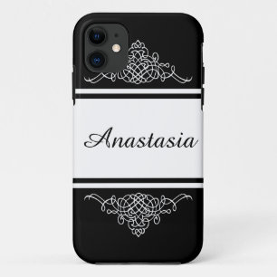 Elegant floral design iPhone 11 case