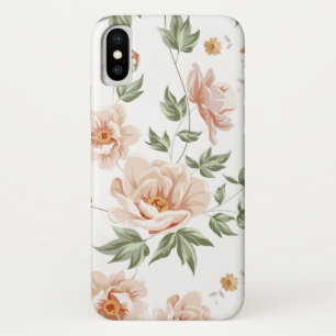 Elegant Floral Design iPhone X Case
