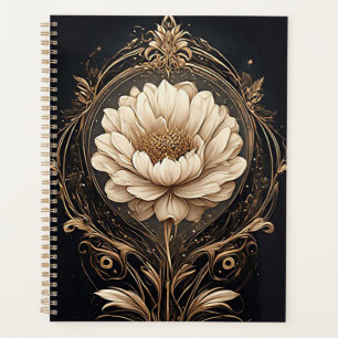 Elegant Floral Design Featuring Ornate Patterns Planner
