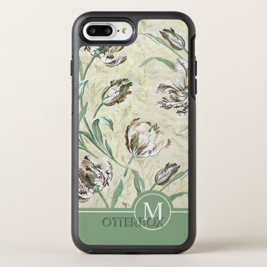 Elegant Floral Design Monogram | Phone Case