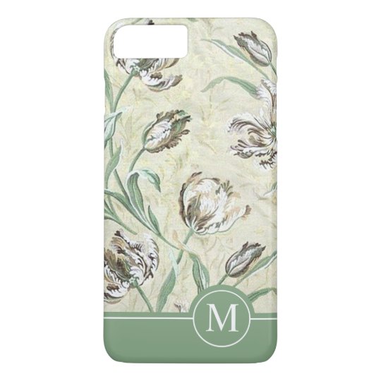 Elegant Floral Design Monogram | Phone Case