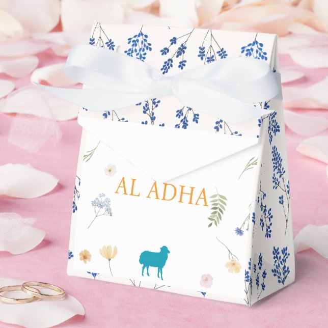 Elegant Floral Eid al-Adha  Favour Box (Wedding)