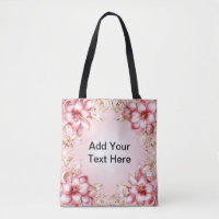 Elegant Floral Frame with Pink Lily Designs