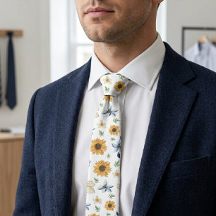 Elegant Floral Fresh Father's day Gift Tie