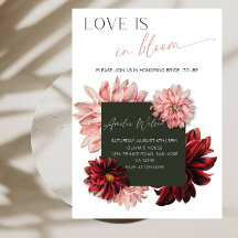 Elegant Floral Garden Bridal Shower Party