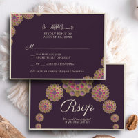 Elegant & Floral Geometric Pattern Islamic Wedding