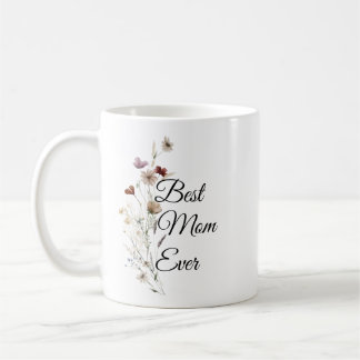 Elegant Floral Gift for Mother Coffee Mug
