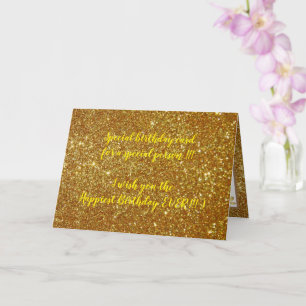 Elegant Floral Happiest Birthday Card