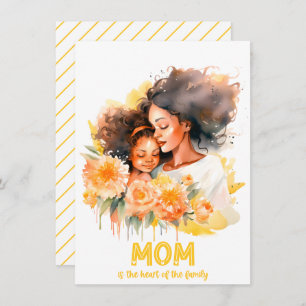  Elegant Floral Happy Mother’s Day Holiday Card