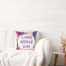 Elegant Floral Happy Mother’s Day Personalised Nam