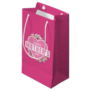 Elegant Floral Happy Mother's Day   Gift Bag