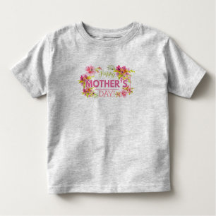 Elegant Floral Happy Mother's Day   Shirt