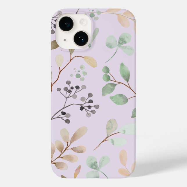 Elegant Floral iPhone Case – Stylish & Protective  (Back)