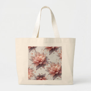 Elegant Floral Jumbo Tote Bag – Stylish & Spacious