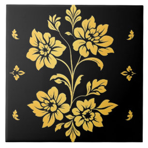 Elegant Floral Luxury Modern Collection Ceramic Tile