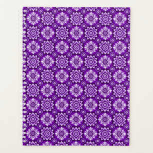 Elegant Floral Mandala Pattern Planner