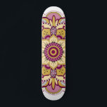 Elegant Floral Mandala Skateboard<br><div class="desc">Pretty floral mandala design on the skateboard</div>