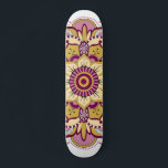 Elegant Floral Mandala Skateboard<br><div class="desc">Pretty floral mandala design on the skateboard</div>