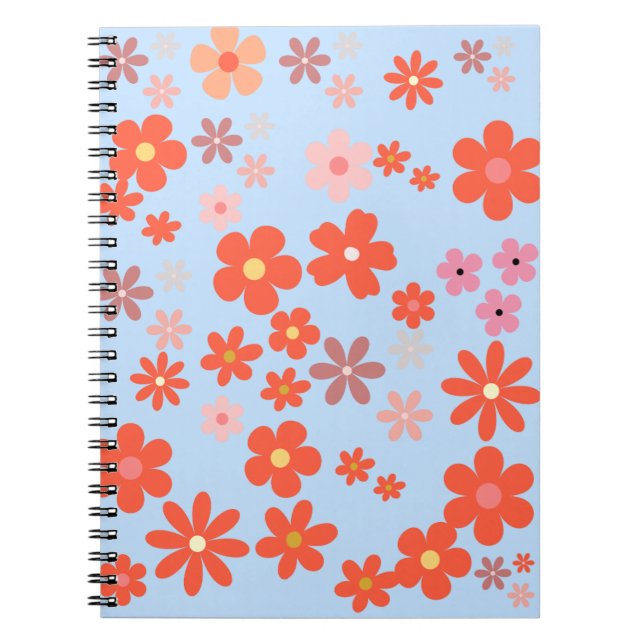 Elegant Floral Notebook (Front)