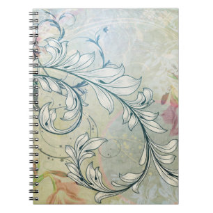 Elegant Floral Notebook