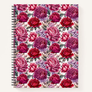 Elegant Floral Notebook