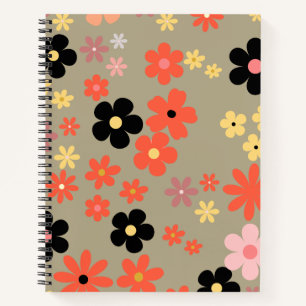 Elegant Floral Notebook