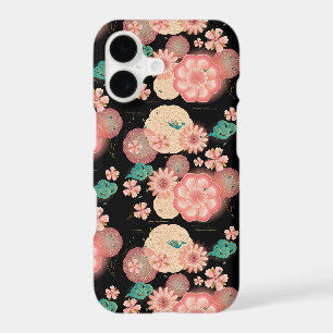 Elegant Floral Ornament Spring Peach Garden Boho