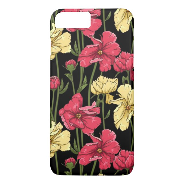 Elegant floral pattern 2 Case-Mate iPhone case (Back)