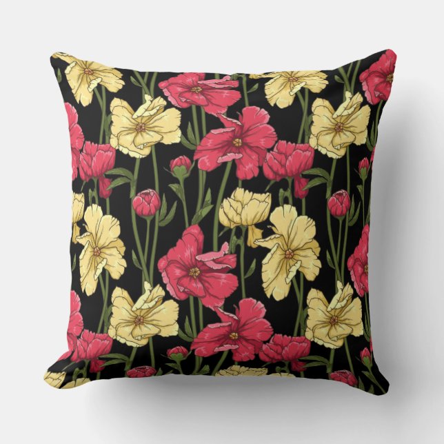 Elegant floral pattern 2 cushion (Front)