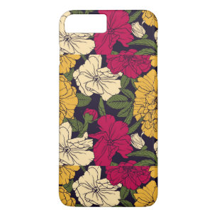 Elegant floral pattern iPhone 8 plus/7 plus case